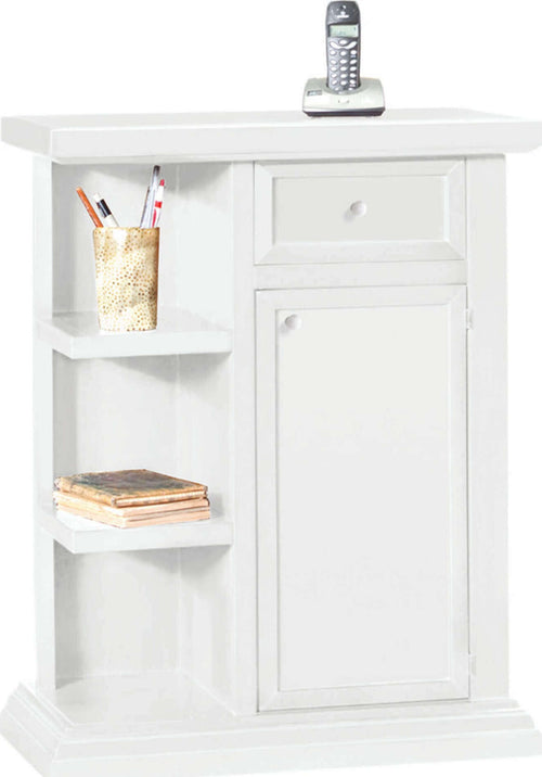 ELOISE---mobile-portatelefono-in-legno-massello-64x32x80-Bianco-Milani-Home