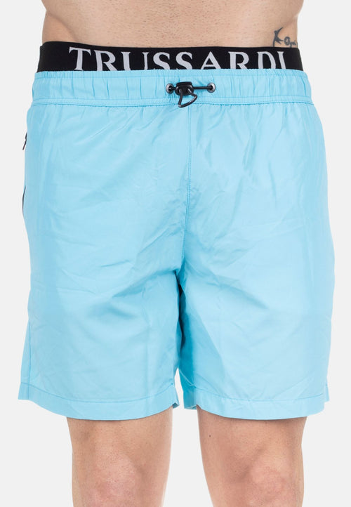 TRUSSARDI Costume da bagno ZIP SPORT BRANDED ELASTIC da uomo