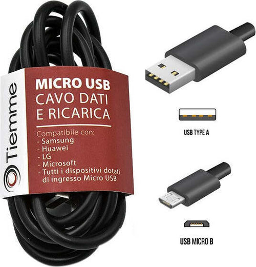 EMA-Distribution-Cavo-Dati-E-Ricarica-1m-Micro-USB-E.M.A.-Distribution