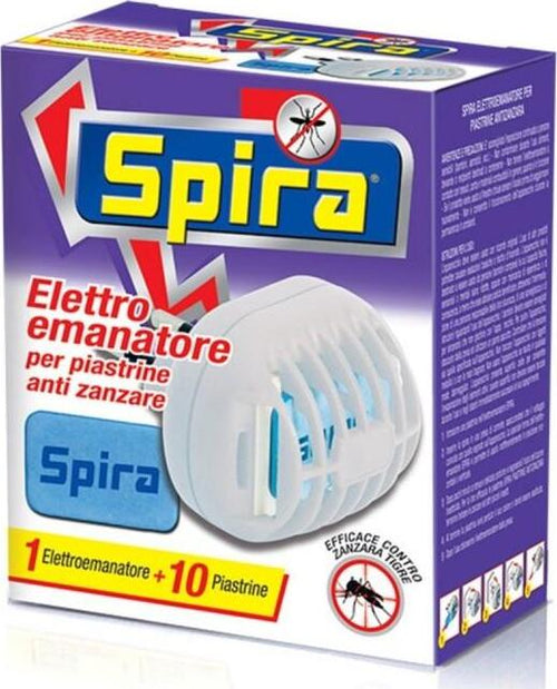 Emanatore antizanzare elettrico con presa da muro + 10 piastrine