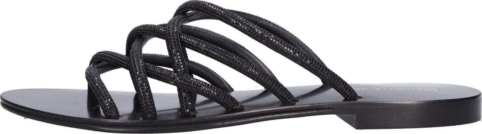 Emanuelle-Vee-Sandali-Nero-da-donna