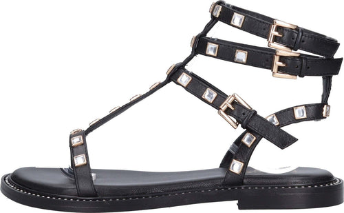 Emanuelle-Vee-Sandali-Nero-da-donna