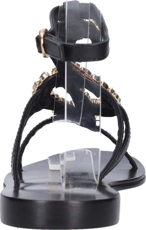 Emanuelle-Vee-Sandali-Nero-da-donna