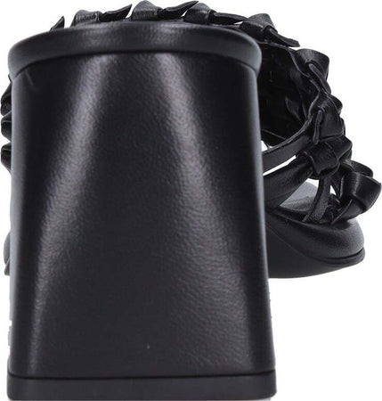 Emanuelle-Vee-Sandali-Nero-da-donna