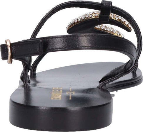 Emanuelle-Vee-Sandali-Nero-da-donna