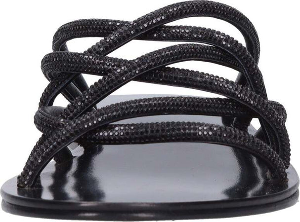 Emanuelle-Vee-Sandali-Nero-da-donna