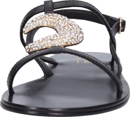 Emanuelle-Vee-Sandali-Nero-da-donna