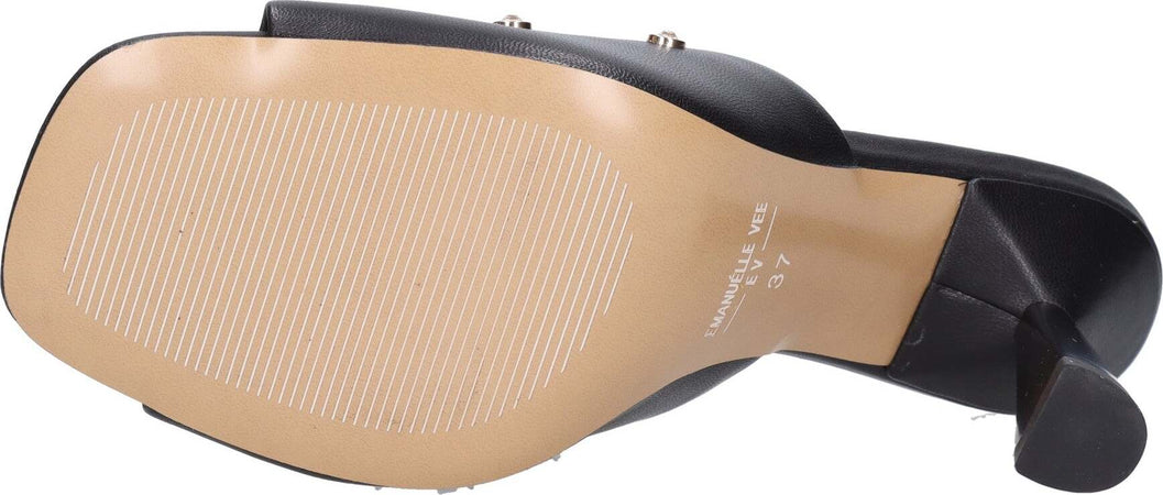 Emanuelle-Vee-Sandali-Nero-da-donna