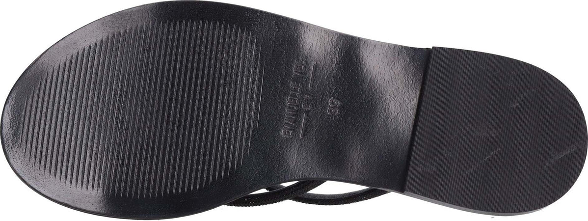 Emanuelle-Vee-Sandali-Nero-da-donna