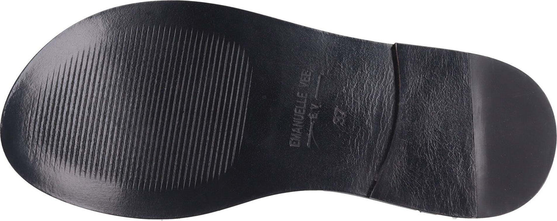 Emanuelle-Vee-Sandali-Nero-da-donna