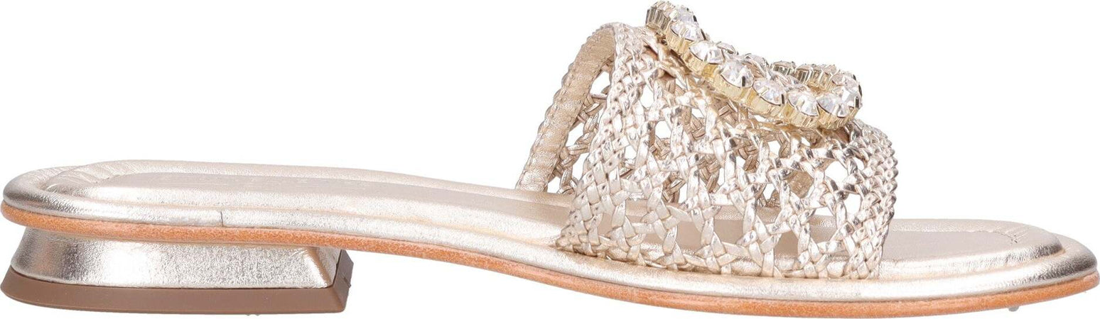 Emanuelle-Vee-Sandali-Oro-da-donna