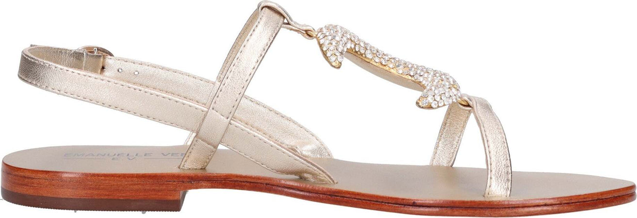 Emanuelle-Vee-Sandali-Oro-da-donna