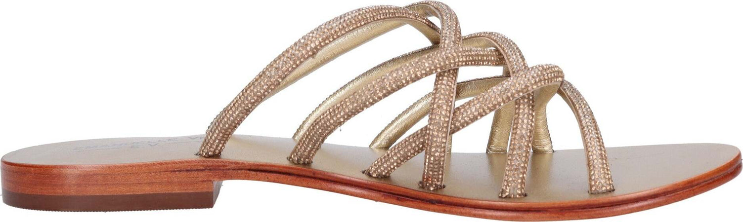 Emanuelle-Vee-Sandali-Oro-da-donna
