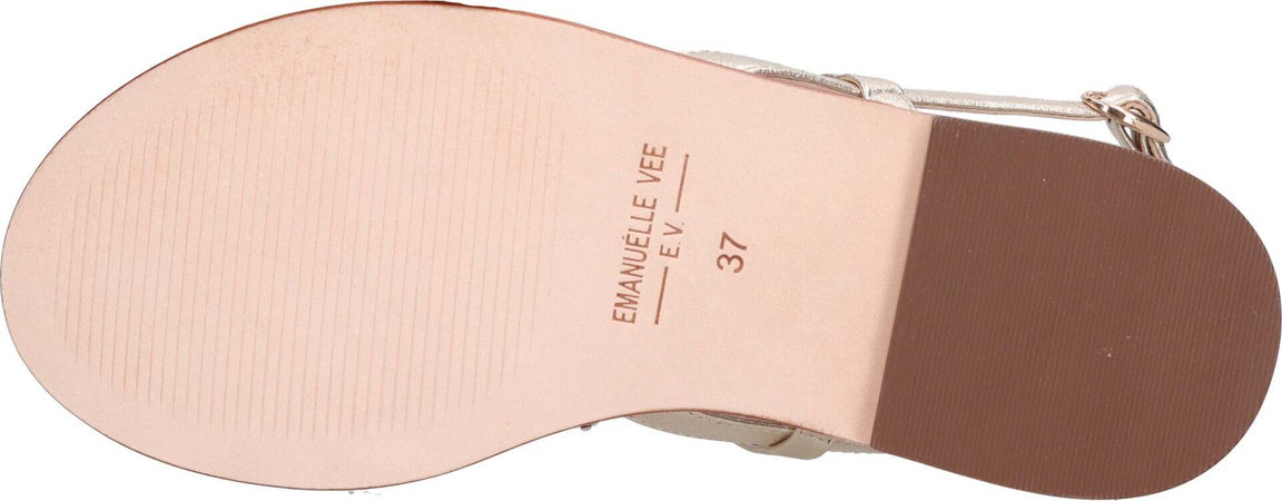Emanuelle-Vee-Sandali-Oro-da-donna