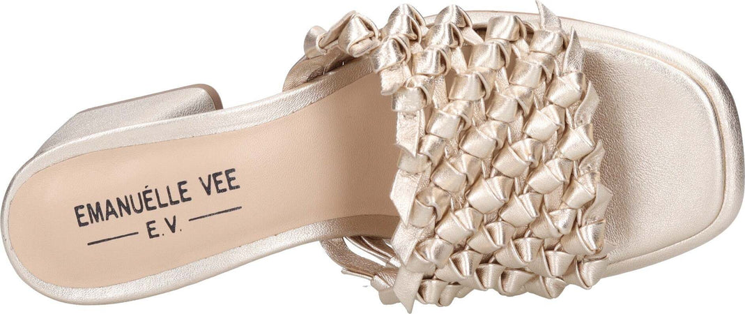 Emanuelle-Vee-Sandali-Oro-da-donna