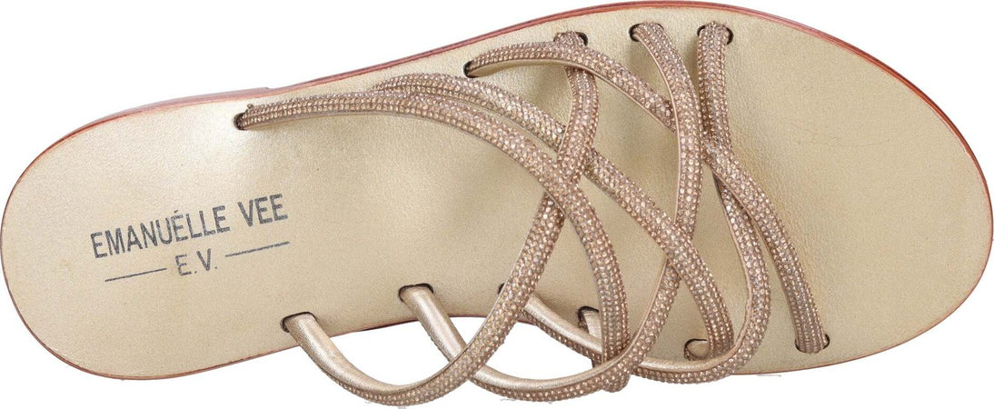 Emanuelle-Vee-Sandali-Oro-da-donna