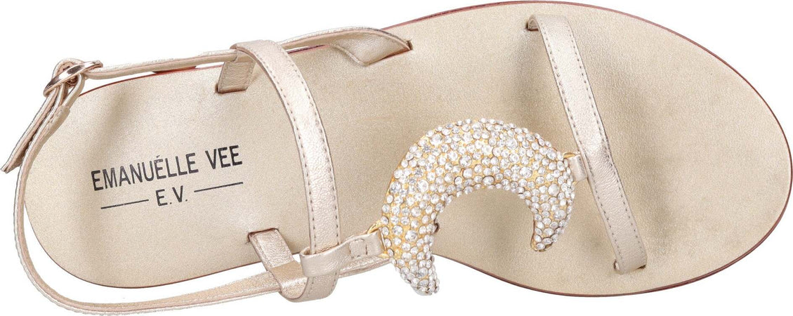 Emanuelle-Vee-Sandali-Oro-da-donna