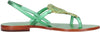 Emanuelle-Vee-Sandali-Verde-da-donna