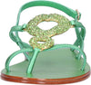 Emanuelle-Vee-Sandali-Verde-da-donna