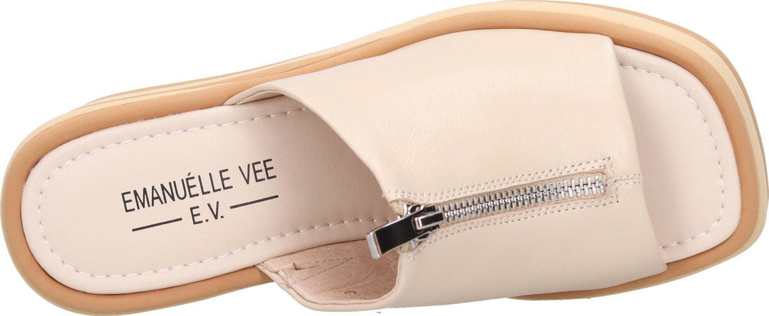 Emanuelle-Vee-Scarpe-con-Tacco-Beige-da-donna