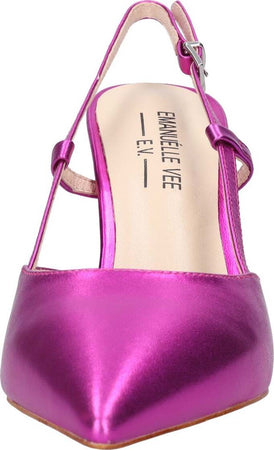 Emanuelle-Vee-Scarpe-con-Tacco-Fucsia-da-donna