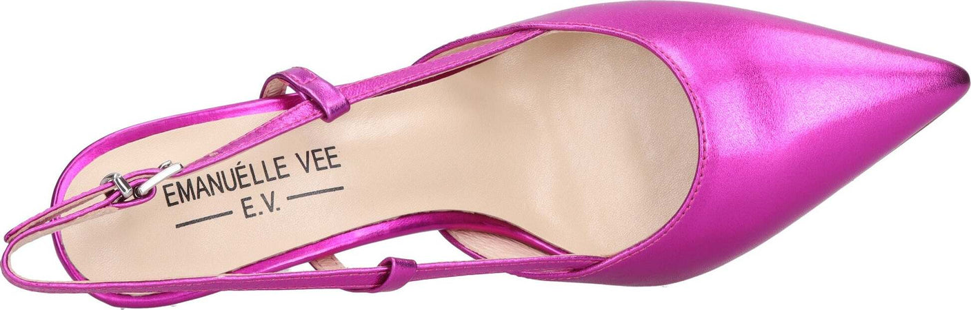 Emanuelle-Vee-Scarpe-con-Tacco-Fucsia-da-donna