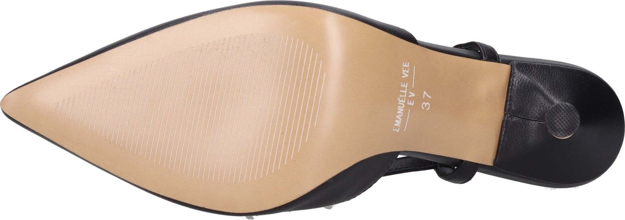 Emanuelle-Vee-Scarpe-con-Tacco-Nero-da-donna