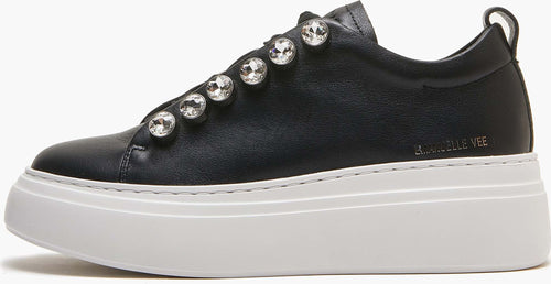 Emanuelle-Vee-sneakers-donna-in-pelle-black-BICE-701-10