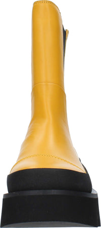 Emanuelle-Vee-Stivali-Giallo-Senape-da-donna