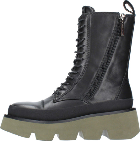 Emanuelle-Vee-Stivali-Nero-da-donna