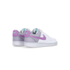 Nike Scarpa Bassa Donna W Court Vision Low Next Nature White/rush Fuchsia/pewter/emerald Rise da donna