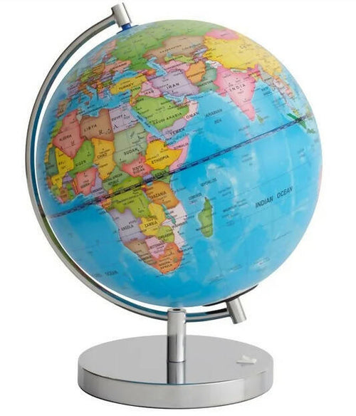Emform Flex By Müller Small Living Mappamondo Geografico Luminoso con Interruttore Lampada Led Mappamondo Geografico