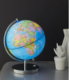 Emform Flex By Müller Small Living Mappamondo Geografico Luminoso con Interruttore Lampada Led Mappamondo Geografico