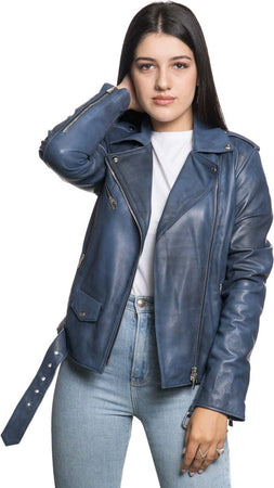 Emma---Chiodo-Donna-Blu-in-vera-pelle
