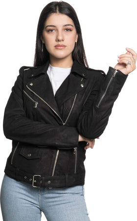 Emma---Chiodo-Donna-Nero-Effetto-Antichizzato-in-vera-pelle