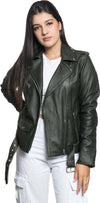Emma---Chiodo-Donna-Verde-in-vera-pelle