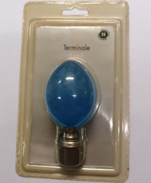 EMMEBI---1-TERMINALE-IN-VETRO-OVALE-SATINATO-CELESTE-CROMO-DIAMETRO-22mm