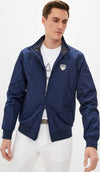 Emporio Armani Bomber Giacca Sportiva Uomo Blu EA7 Giubbotto Giacca a Vento Armani Logo Art. 3kpb12 pnagz Moda/Uomo/Abbigliamento/Abbigliamento sportivo/Giubbotti Euforia - Bronte, Commerciovirtuoso.it