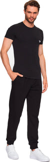 Emporio Armani T-Shirt Uomo Logo Ricamato Tinta Unita Maglia Girocollo Underwear t-shirt 111035 3r512 00020 Moda/Uomo/Abbigliamento/Intimo/Canottiere e magliette Euforia - Bronte, Commerciovirtuoso.it