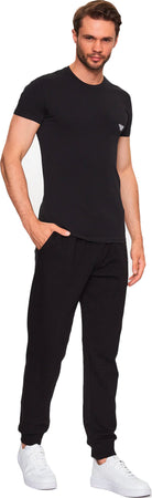 Emporio Armani T-Shirt Uomo Logo Ricamato Tinta Unita Maglia Girocollo Underwear t-shirt 111035 3r512 00020 Moda/Uomo/Abbigliamento/Intimo/Canottiere e magliette Euforia - Bronte, Commerciovirtuoso.it