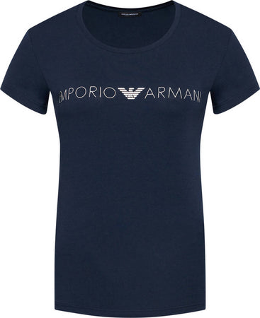 Emporio Armani Underwear T-shirt Donna Manche Corte Maglietta Girocollo Armani Logo Tinta Unita EMPORIO ARMANI UNDERWEAR T-SHIRT DONNA Euforia - Bronte, Commerciovirtuoso.it