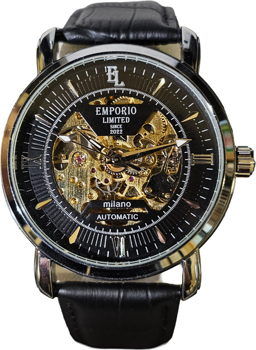 EMPORIO-LIMITED---OROLOGIO-AUTOMATICO-MILANO-NERO/ARGENTO/ORO---1292