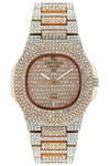 Emporio Limited - Orologio Al Quarzo Capri Oro Rosa/Argento - 2733