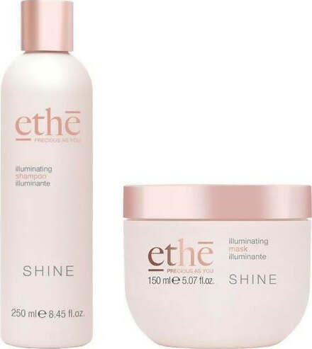 Emsibeth-ethè-shine,-kit-composto-da-shampoo-illuminante-250-ml-+-maschera-illuminante-150-ml,-per-esaltare-la-lucentezza-dei-capelli.