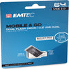 Emtec - Dual USB2.0 T260 - micro-USB - ECMMD64GT262B - 64GB Elettronica/Informatica/Dispositivi archiviazione dati/Dispositivi archiviazione dati esterni/PenDrive Eurocartuccia - Pavullo, Commerciovirtuoso.it