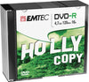 Emtec - DVD-R - registrabile - ECOVR471016SL - 4 7GB - conf. 10 pz Elettronica/Informatica/Accessori/Supporti vergini/BD-R Eurocartuccia - Pavullo, Commerciovirtuoso.it
