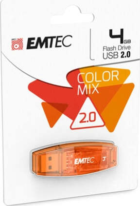 Emtec - Memoria Usb 2.0 - Arancione - ECMMD4GC410 - 4GB Elettronica/Informatica/Dispositivi archiviazione dati/Dispositivi archiviazione dati esterni/PenDrive Eurocartuccia - Pavullo, Commerciovirtuoso.it