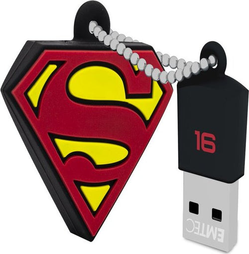 Emtec - Memoria USB2.0 - Superman - 16GB - ECMMD16GDCC01 Elettronica/Informatica/Dispositivi archiviazione dati/Dispositivi archiviazione dati esterni/PenDrive Eurocartuccia - Pavullo, Commerciovirtuoso.it