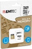 Emtec - Micro SDHC Class 10 Gold + con Adattatore - ECMSDM32GHC10GP - 32GB Elettronica/Informatica/Dispositivi archiviazione dati/Dispositivi archiviazione dati esterni/Schede di memoria/Schede Multimedia Eurocartuccia - Pavullo, Commerciovirtuoso.it