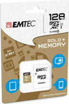 Emtec - Micro SDXC Class 10 Gold + con Adattatore - ECMSDM128GXC10GP - 128GB Elettronica/Informatica/Dispositivi archiviazione dati/Dispositivi archiviazione dati esterni/Schede di memoria/Schede Multimedia Eurocartuccia - Pavullo, Commerciovirtuoso.it